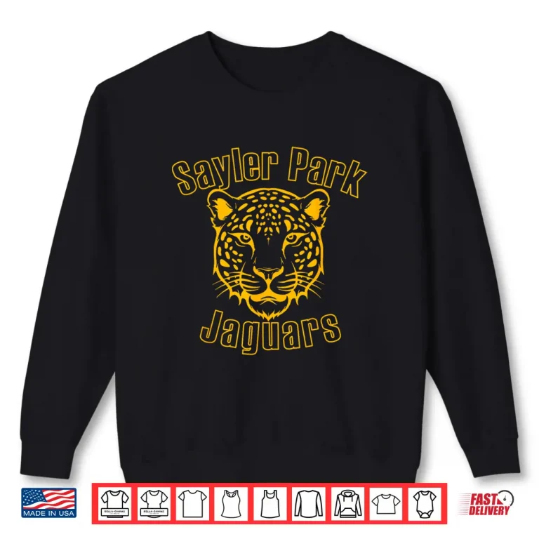 Sweatshirt Sayler Park Jaguars Yellow Shirt