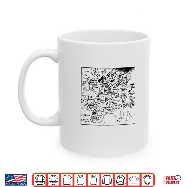Mug The Completely Accurate Map of America Shirt