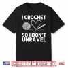 Professional Art Crocheting Lovers Crocheter Modern Humor Funny Shirt
