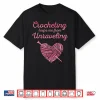 Professional Design Crocheting Crocheter Modern Graphic Apparel Shirt