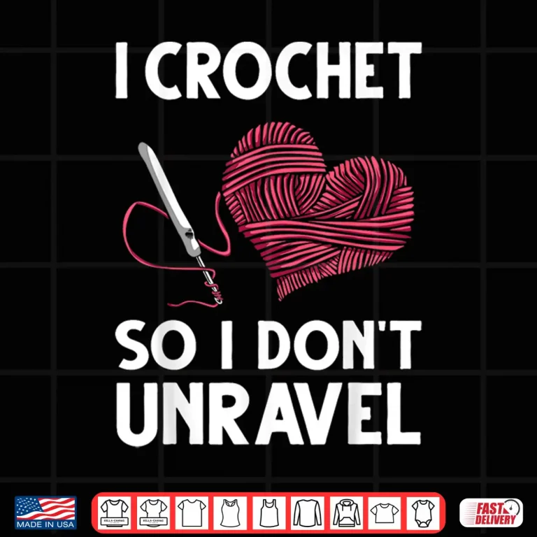 Design Professional Design Crocheter Crocheting Modern Humor Funny Shirt
