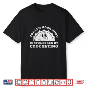Professional Aesthetic Crocheting Crochet Modern Retro Vintage Shirt