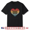 Retro Sunset Hook Crochet Lovers Crocheter Crocheting Vintage Shirt