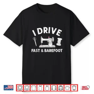 Funny Sewing Knitting Quilting For Sewer Quilter Women Girls Shirt