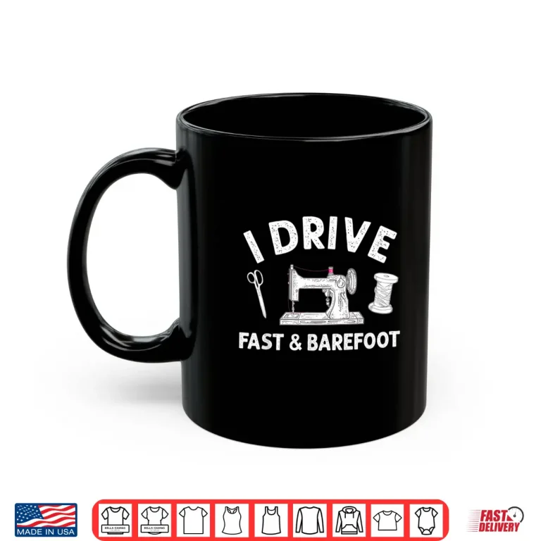 Mug Funny Sewing Knitting Quilting For Sewer Quilter Women Girls Shirt