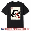 Japanese Grumpy Frog Knitting Sewing Funny Crochet Shirt