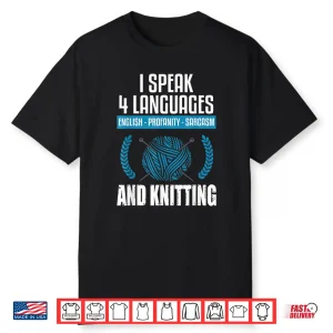 Knitting Shirt Sarcastic Knitting Saying Funny Knitter Shirt