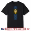 Ukrainian Emblem Ukrainian Flag National Knitting Pattern Shirt