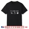 Womens I’M A Simple Woman Knitting Gift For Knitters Shirt