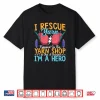 I Rescue Yarn Crocheter Crochet Knitting Crafter Crafting Shirt
