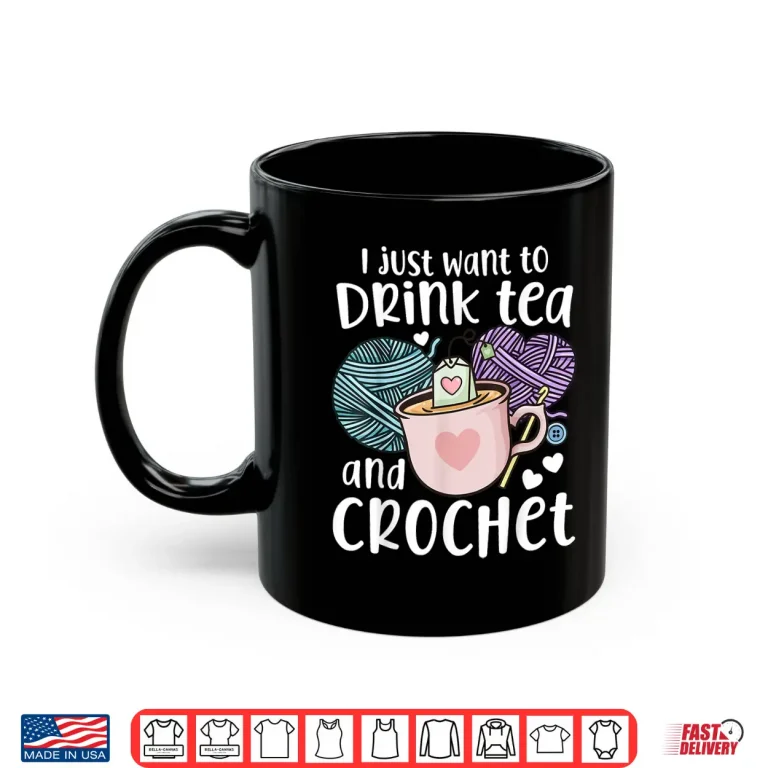 Mug Professional Aesthetic Crocheting Crochet Modern Graphic Apparel Shirt
