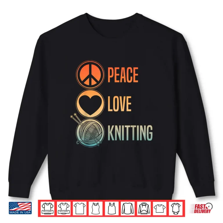 Sweatshirt Professional Art Knitting Knit Yarn Lover Knitter Humor Shirt