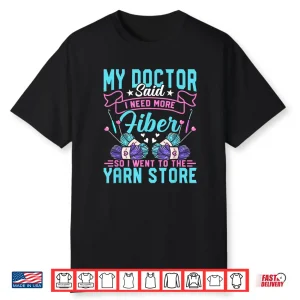 Professional Crafter Retro Crocheter Crochet Knitting Crafting Shirt