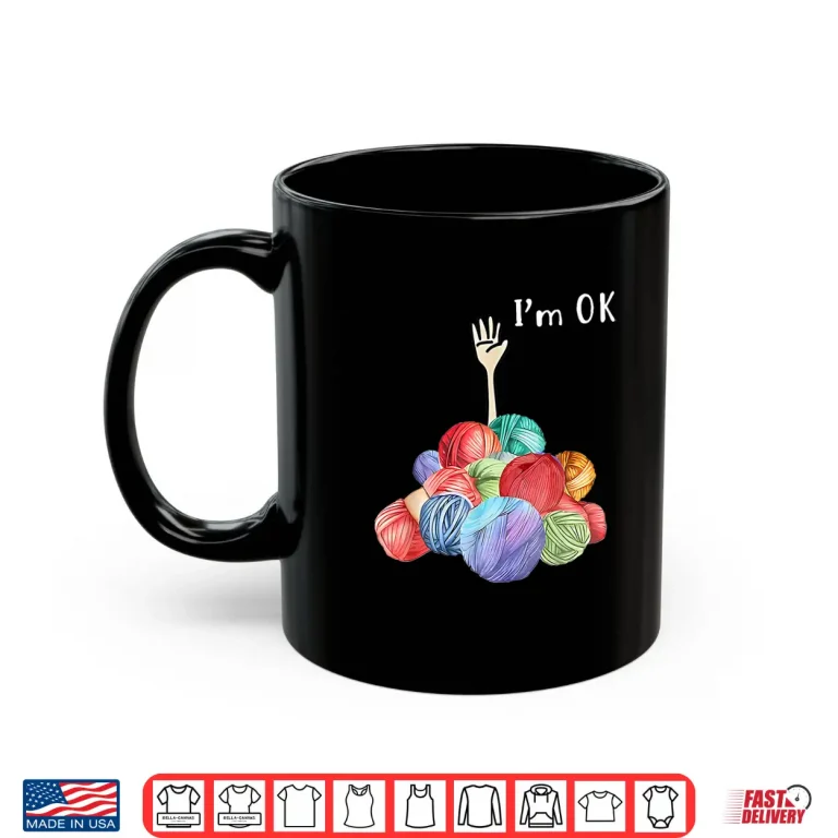 Mug Professional Aesthetic Yarn Modern Graphic Apparel Shirt