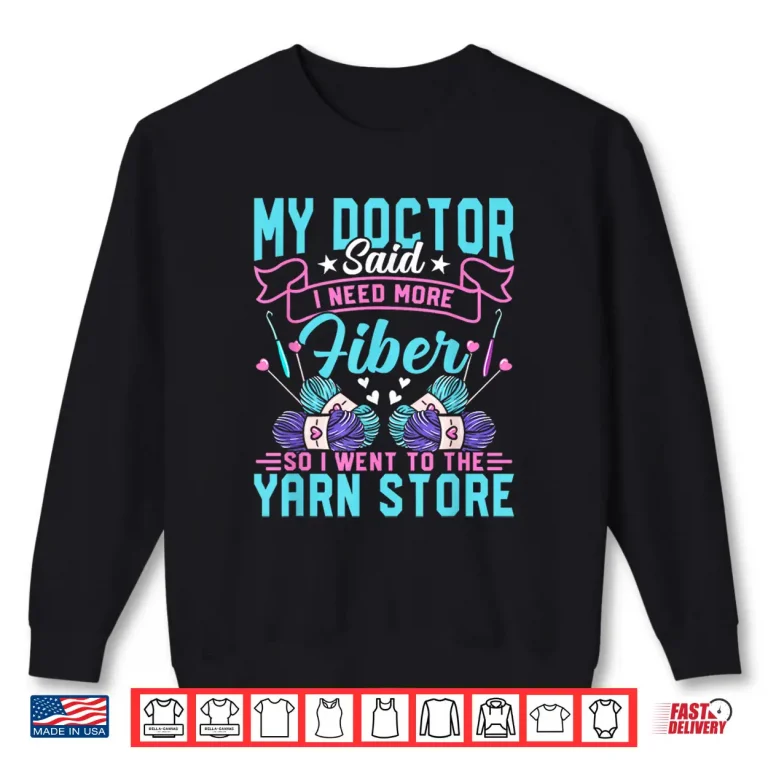 Sweatshirt Professional Crafter Retro Crocheter Crochet Knitting Crafting Shirt