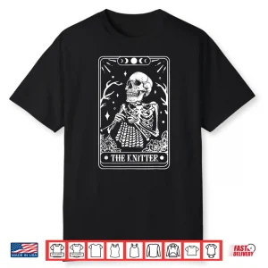Professional Minimalist The Knitter Modern Graphic Apparel Shirt