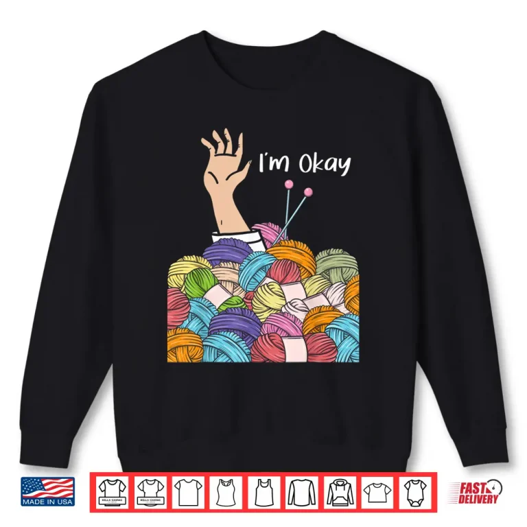 Sweatshirt Professional Identity Knitting Knitter Crocheting Crocheter Shirt