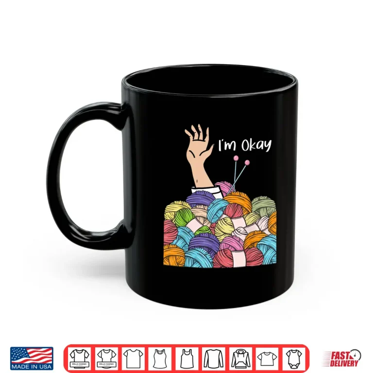 Mug Professional Identity Knitting Knitter Crocheting Crocheter Shirt
