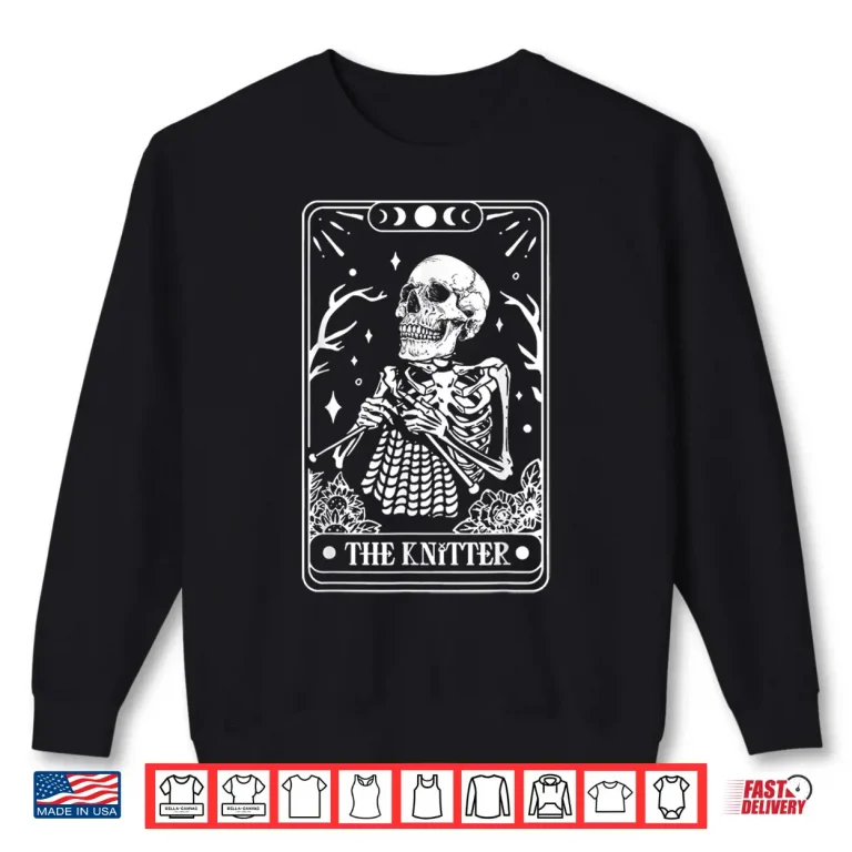Sweatshirt Professional Minimalist The Knitter Modern Graphic Apparel Shirt
