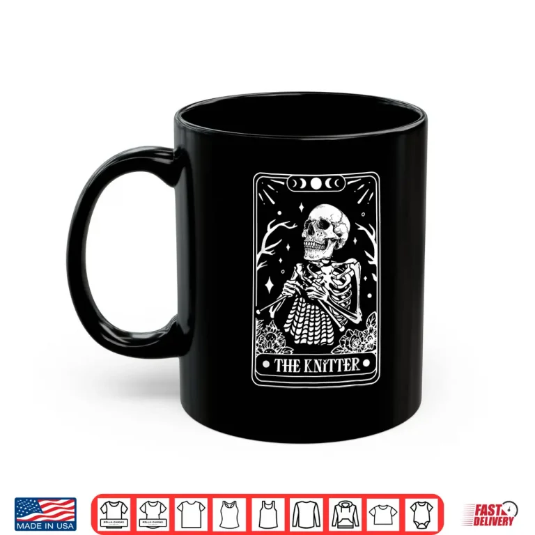 Mug Professional Minimalist The Knitter Modern Graphic Apparel Shirt