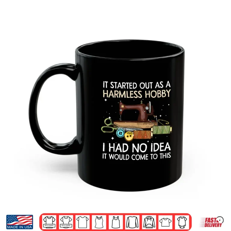 Mug Professional Pattern Art Sewing Quilting Knitting Modern Graphic Shirt