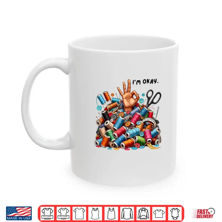 Mug Professional Sewer Sewing Quilting Knitting Quilters Identity Shirt