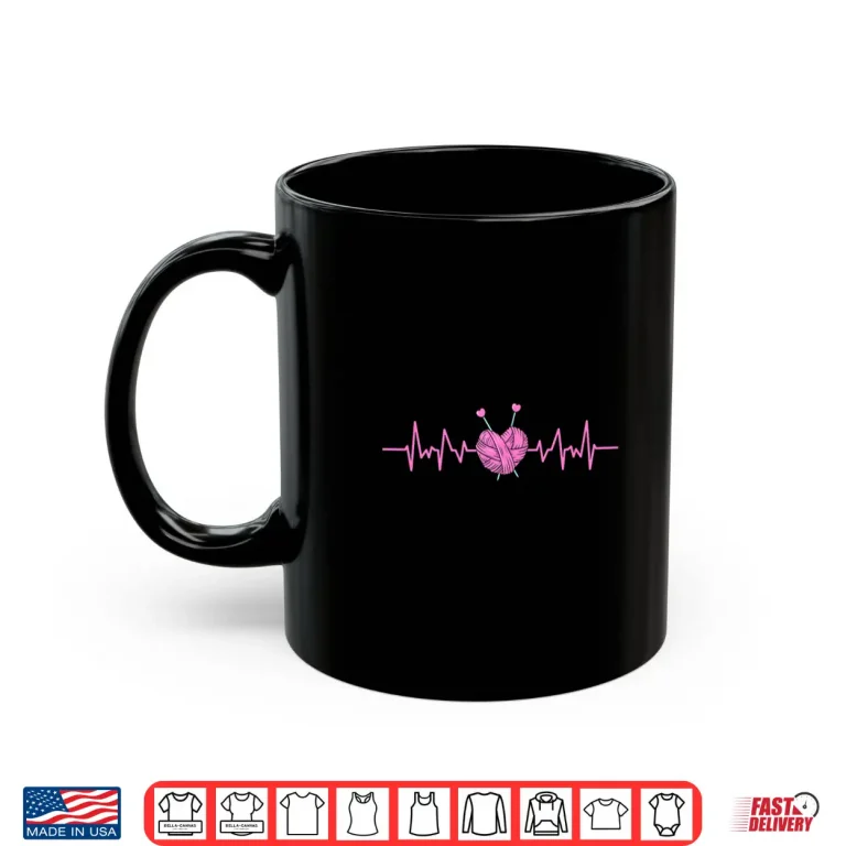 Mug Heartbeat Professional Crocheter Crochet Knitting Crafting Expert Shirt