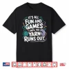 Parent Identity Joke Knitting Yarn Crochet Lover Humor Shirt