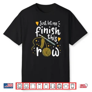 Professional Athletic Knitting Crocheting Yarn Modern Humor Funny Shirt