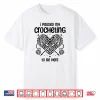 Professional Design Crochet Yarn Lover Crocheter Modern Graphic Shirt