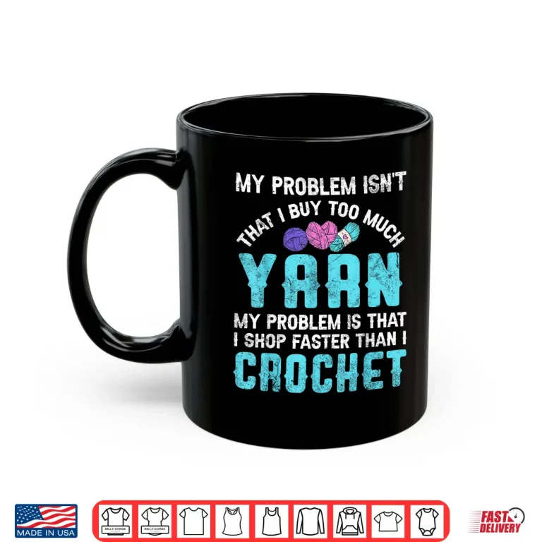 Mug Professional Athletic Crochet Crocheting Yarn Knitting Humor Funny Shirt