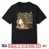 Boo Ghost Halloween Yarn Crochet Knitting Spooky Retro Shirt