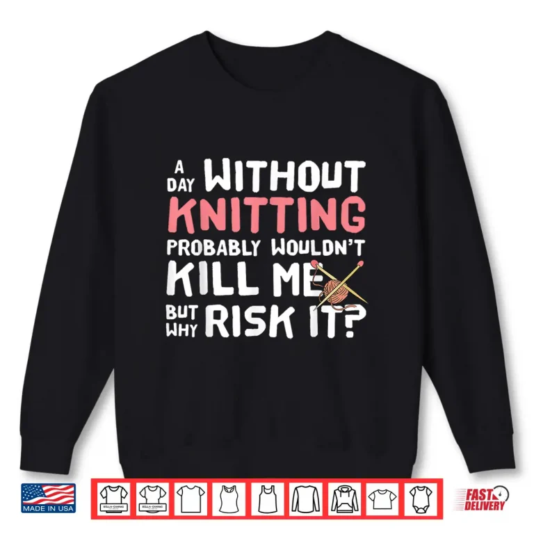 Sweatshirt Fiber Arts Sew Knitting Yarn Crafts Professional Humor Shirt