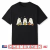Ghost Halloween Knitting Yarn Knitter Craft Parent Identity Shirt