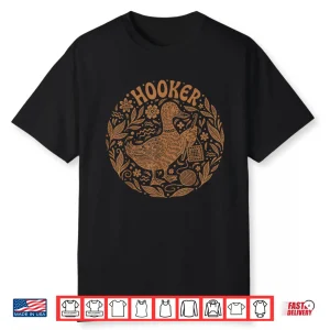 Hooker Duck Crochet Lover Professional Yarn Humor Funny Shirt