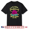 Left Unsupervised At Yarn Store Knitting Professional Humor Shirt