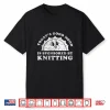 Professional Aesthetic Knitting Modern Graphic Retro Vintage Shirt