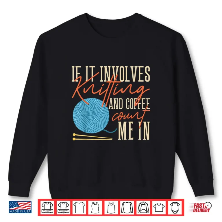 Sweatshirt Professional Aesthetic Knitting Modern Graphic Apparel Shirt