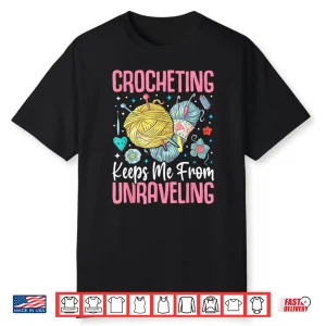 Professional Athletic Knitting Funny Crochet Modern Graphic Shirt