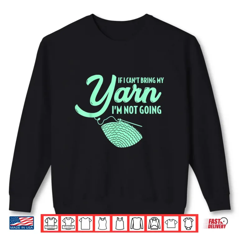 Sweatshirt Professional Athletic Crocheting Knitting Yarn Modern Graphic Shirt