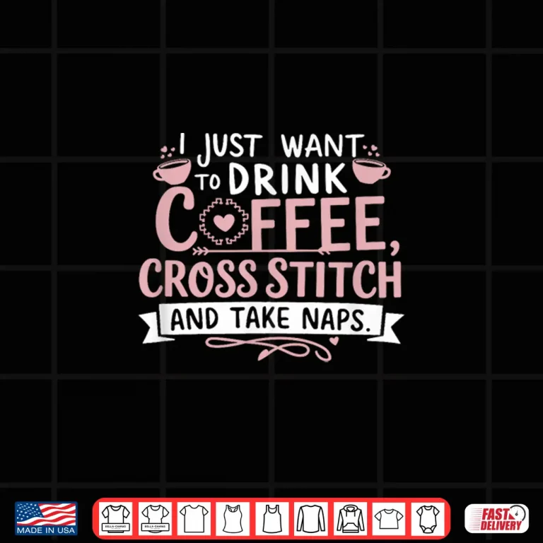 Design Professional Design Cross Stitch Crochet Craft Lovers Knitting Shirt