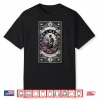 The Knitter Tarot Card Skeleton Knitting Crocheter Lovers Shirt