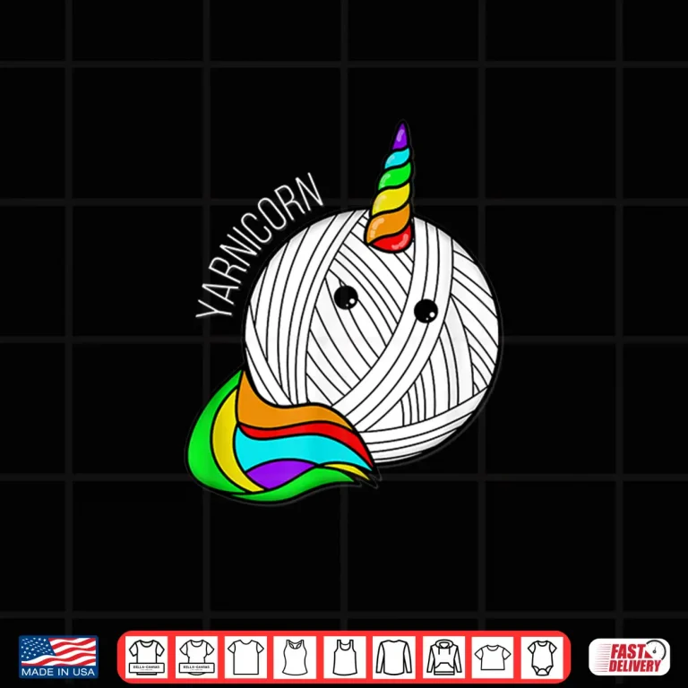 Design Unicorn Yarnicorn Pictures Yarn Art Professional Humor Shirt