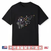 Dandelion Flowers Elements Fun Sewing Quilting Modern Graphic Shirt