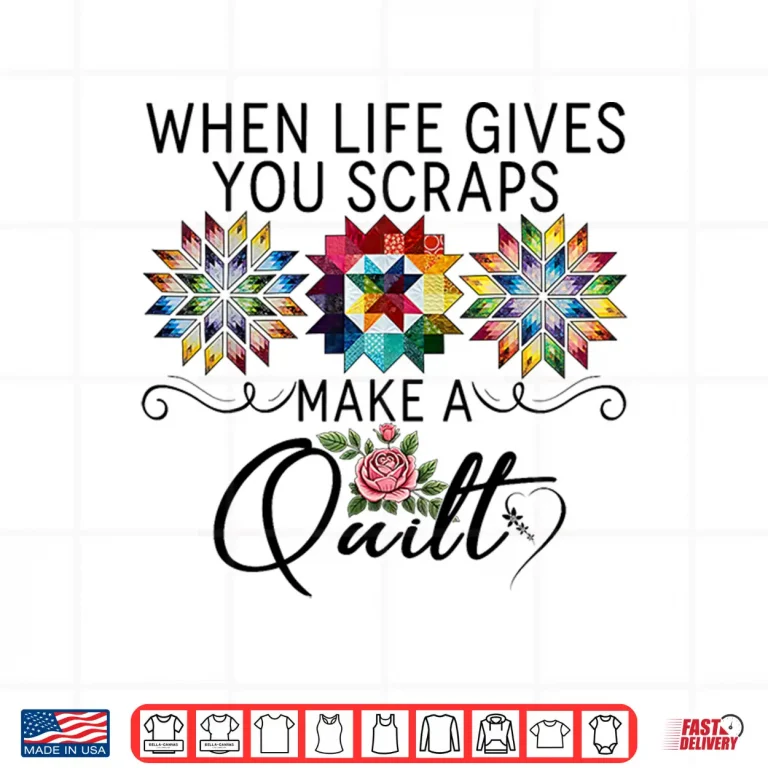 Design Make A Quilt Patterns Funny Sewing Sewer Quilting Quilter Shirt