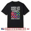 Professional Design Quilting Grandma Quilt Lover Sewing Quilter Shirt