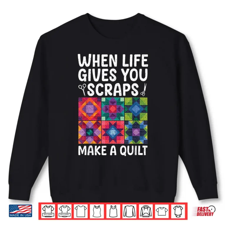 Sweatshirt Professional Design Quilting Grandma Quilt Lover Sewing Quilter Shirt