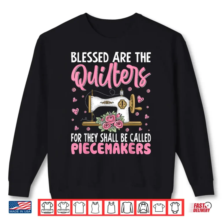 Sweatshirt Professional Design Quilting Sewing Quilter Modern Graphic Shirt