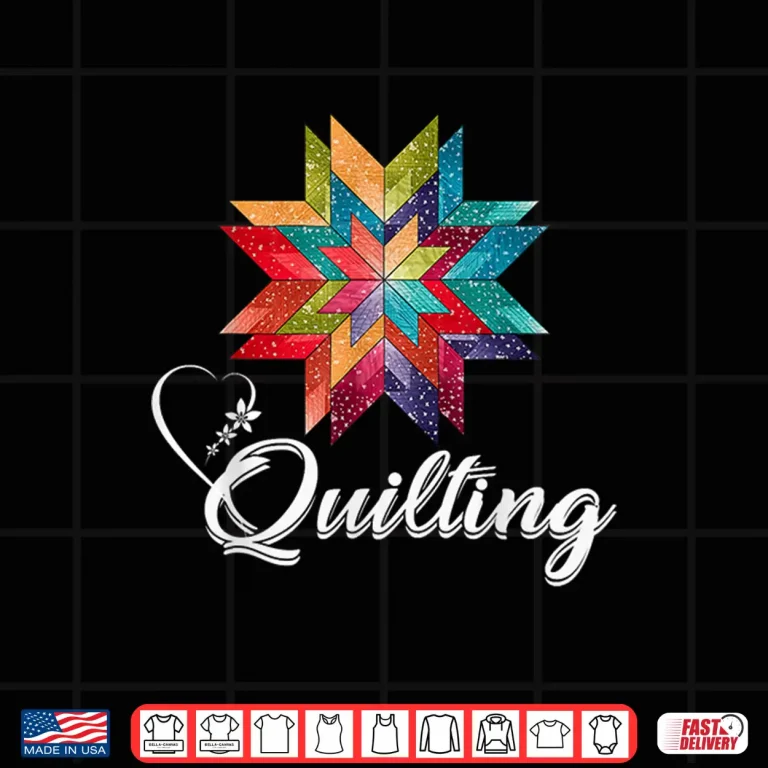 Design Professional Love Quilting Quilter Sewer Sewing Modern Graphic Shirt