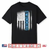 American Swimmer Usa Flag Swimming Swim Professional Athletic Shirt